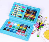 42-Piece Drawing Art Set for Kids – Watercolor Pencils, Crayons, Sketch Pens – Perfect for Birthday Return Gifts